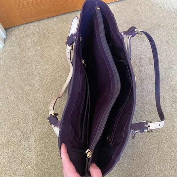 Tory Burch Tote in Iris - Picture 3 of 5